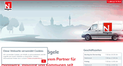 Desktop Screenshot of naegele-elektro.de