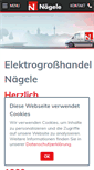 Mobile Screenshot of naegele-elektro.de